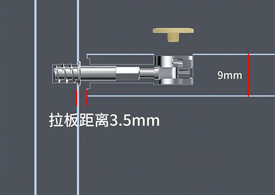 精諾JINIO304鉸鏈滑軌連接件jino